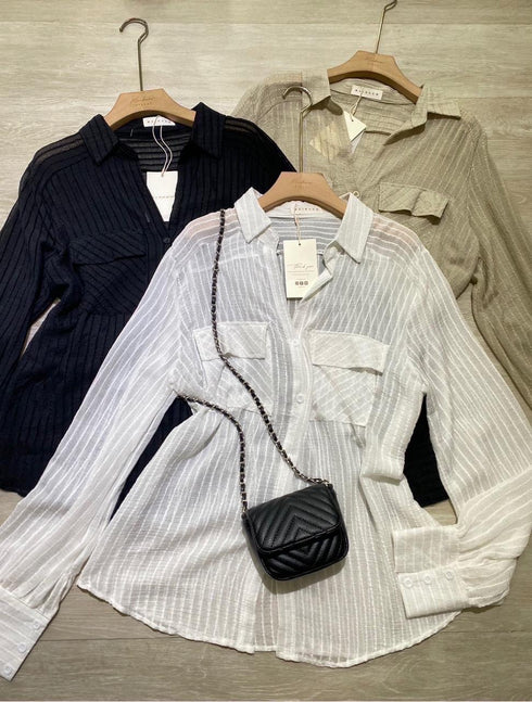 MATINEE Summer See-Through Casual Shirts